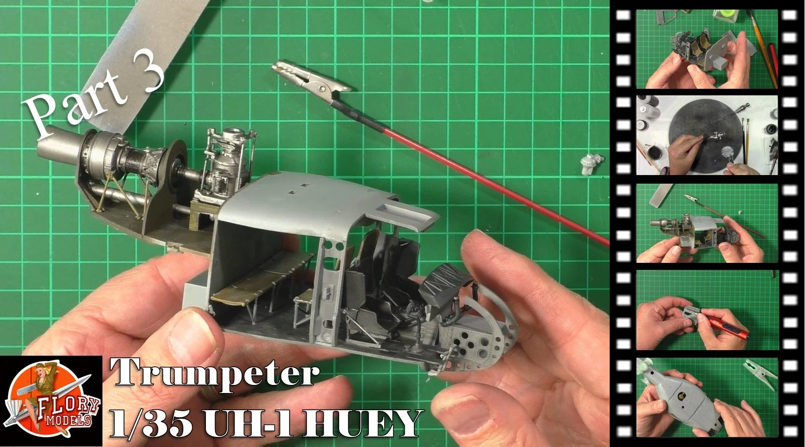 Huey出品 Trumpeter 1/35 UH-1B Huey — Flory Models